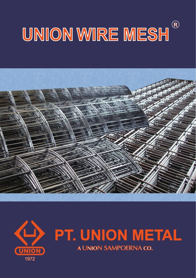 Halaman pertama Spesifikasi Union Wire Mesh (Jaring Baja Tulangan) (PDF)